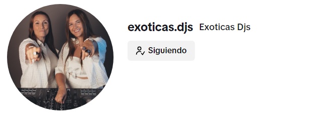 Exoticas djs tiktok